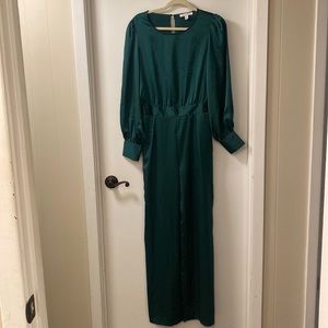 Large Bella & Bloom Boutique Emerald Green Jumpsuit